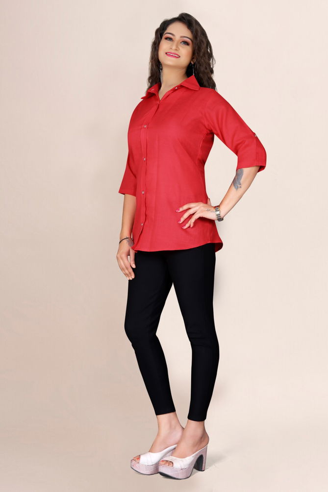 DGs Attire Regular Wear Wholesale Ladies Shirt Catalog